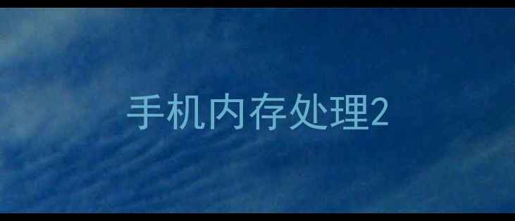 图片 手机内存处理2
