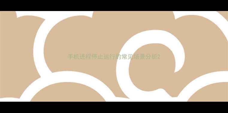 手机进程停止运行的常见场景分析