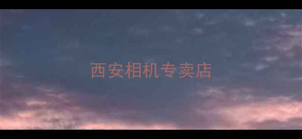 图片 西安相机专卖店
